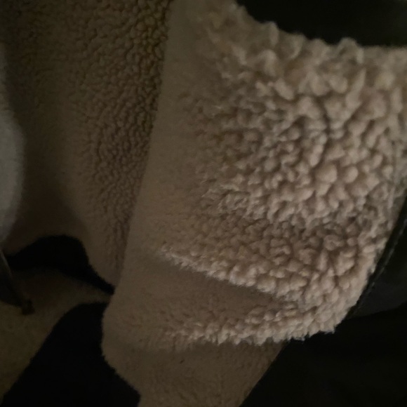 Authentic Brand New Mens Levi’s Brown Leather Jacket with Sherpa Lining size XL - Picture 2 of 14